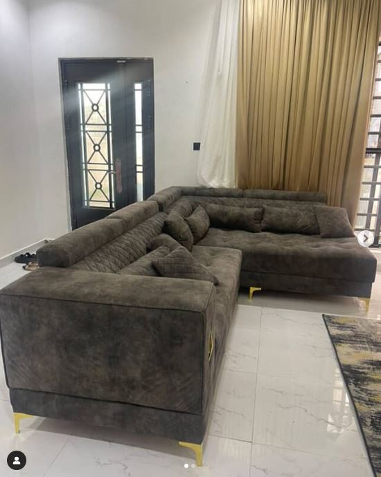 L-Shaped sofa