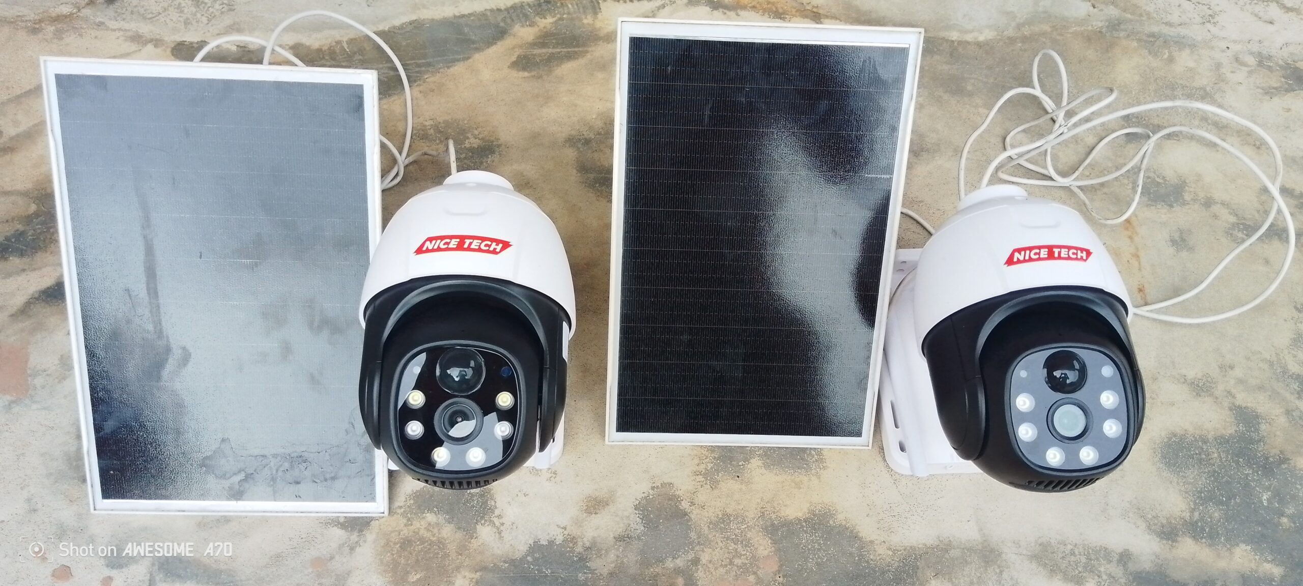 V380 4G PTZ Wireless Solar Powered CCTV camera