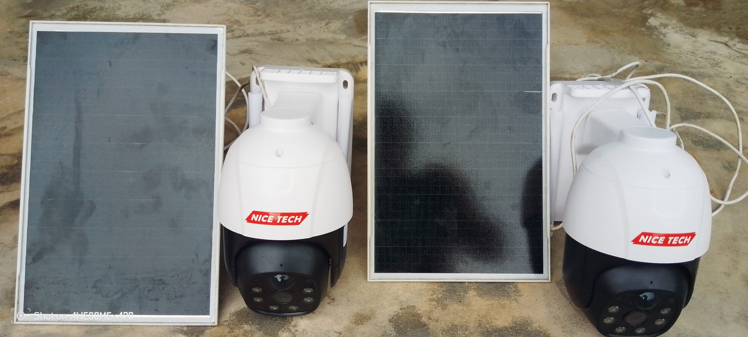 V380 4G PTZ Wireless Solar Powered CCTV camera