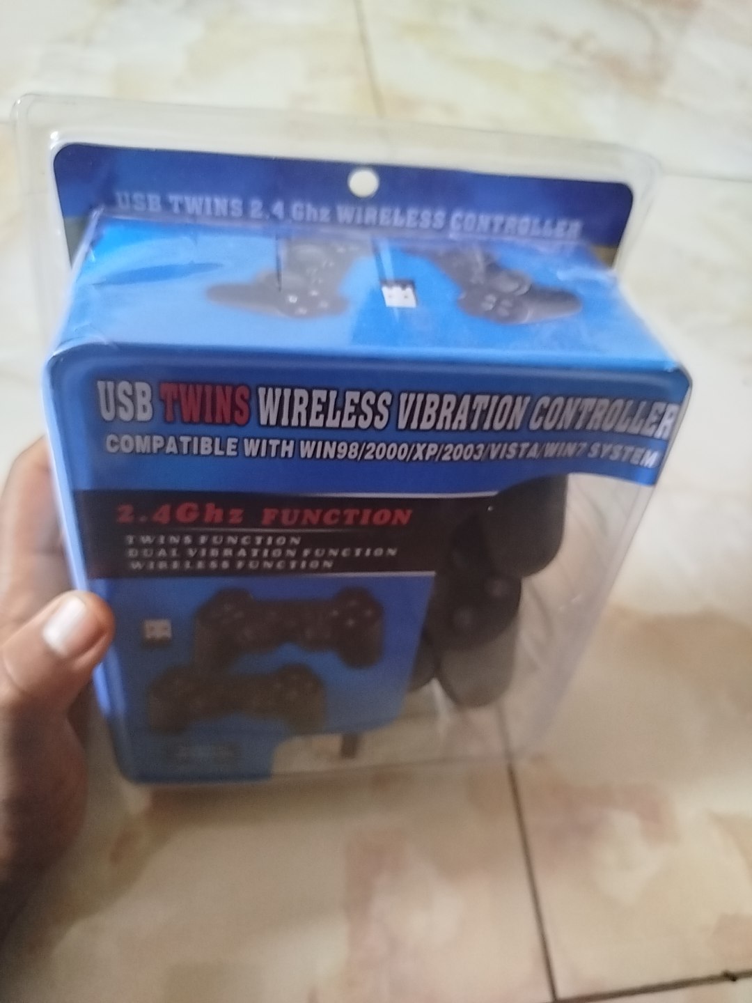 Usb Twin Wireless Vibration Controller