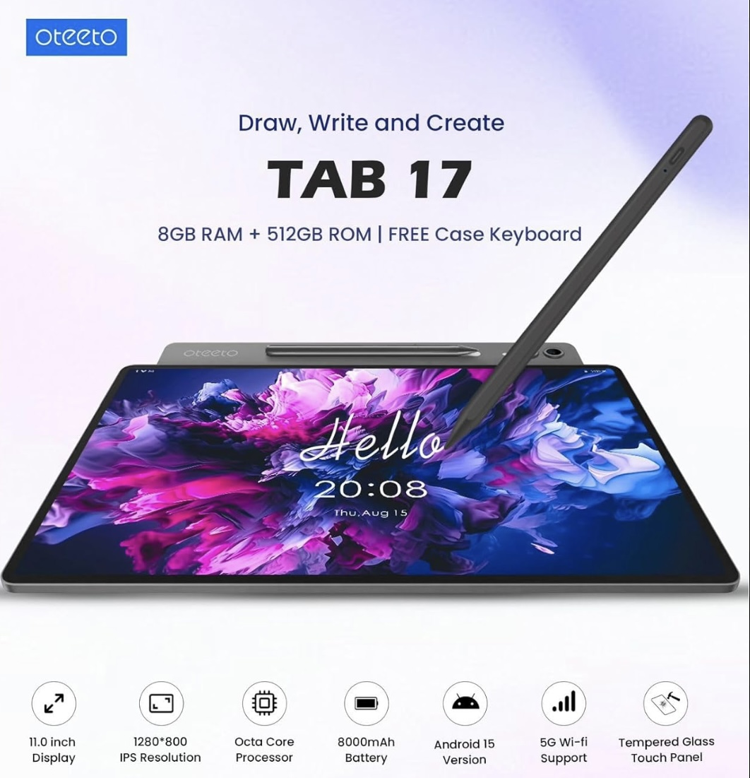 Oteeto Tab 17 Stylus