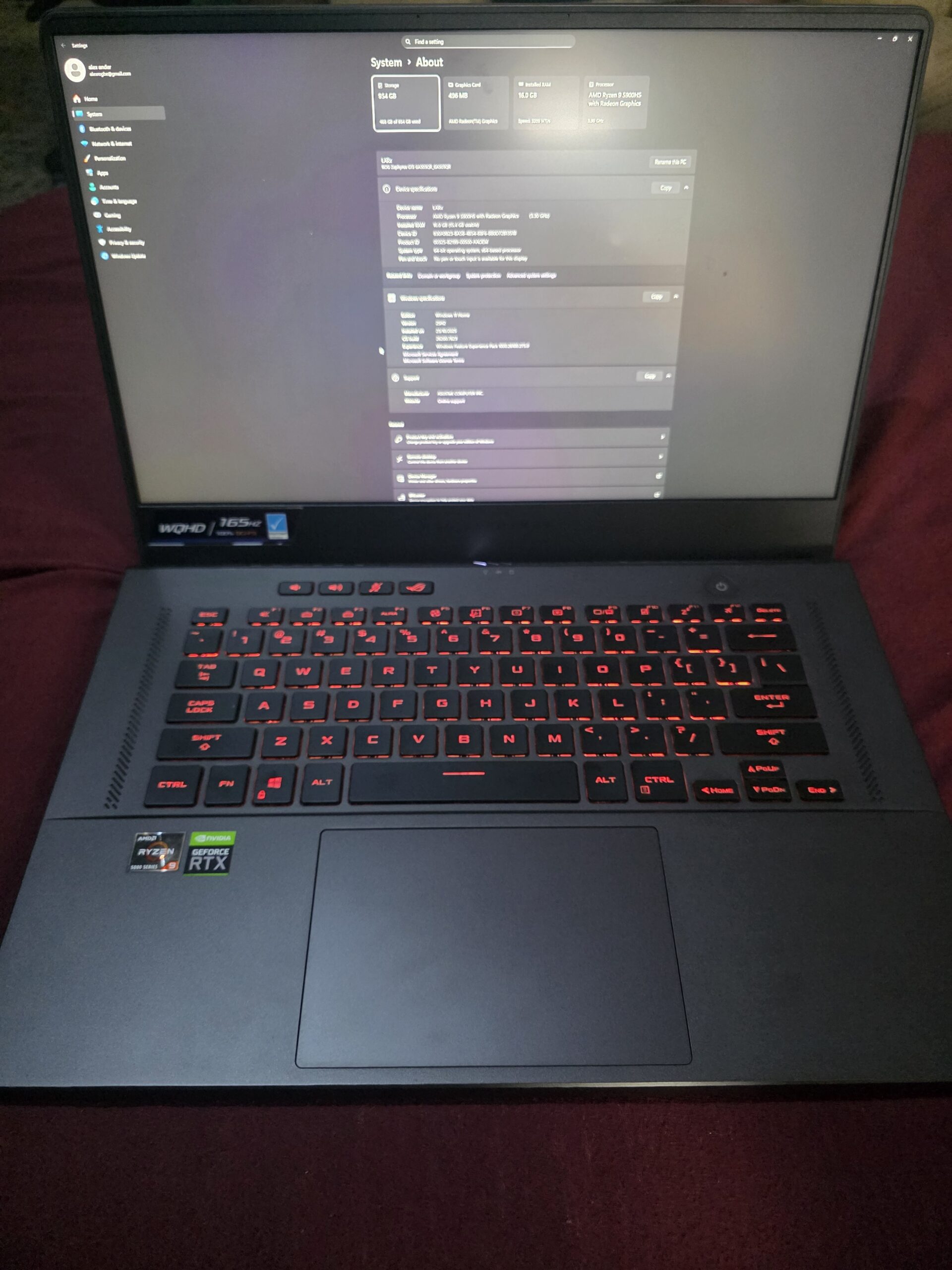 Asus zephyrus G15